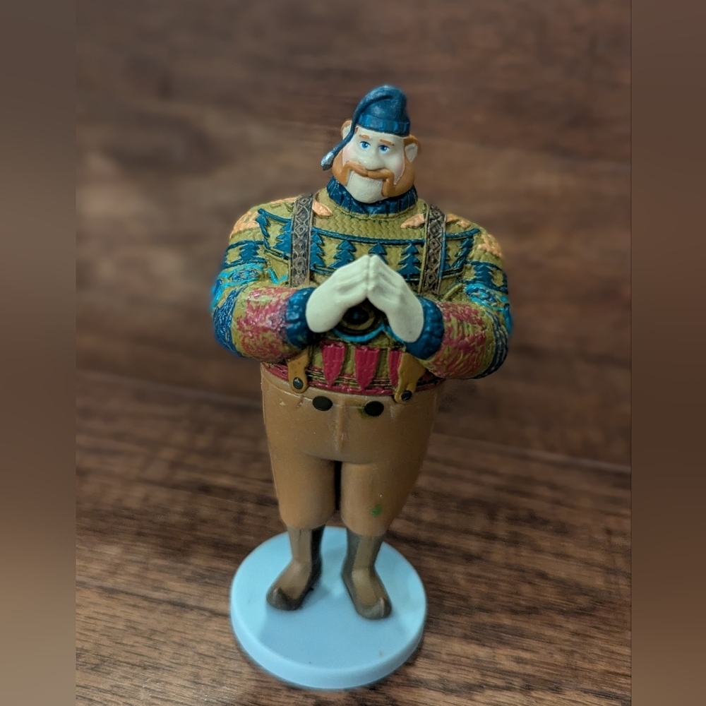 Disney Frozen 4” Figurine OAKEN from Oaken’s Trading Post Rare